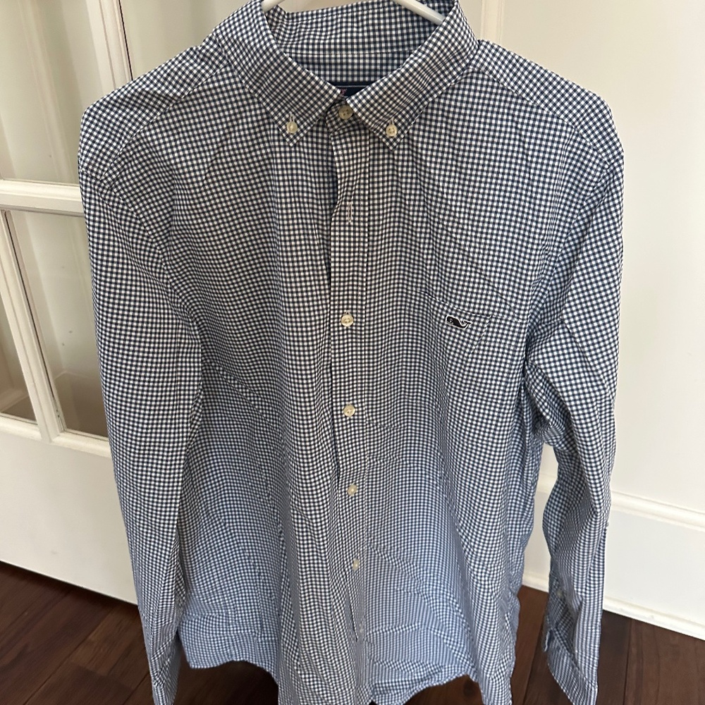 Vineyard Vines Performance Classic Fit Tucker Shirt Medium